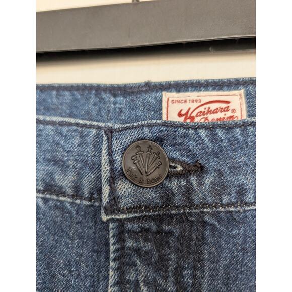 Rag and Bone Kaihara Japanese Denim Maxi Skirt Split Front 29 - Picture 6 of 9